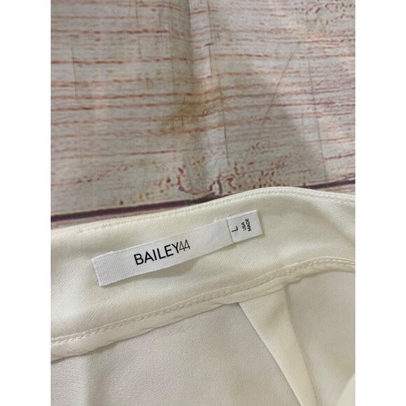 NWT Bailey 44 Women's White Double Front Zip Mini Skirt - Large - Picture 8 of 12